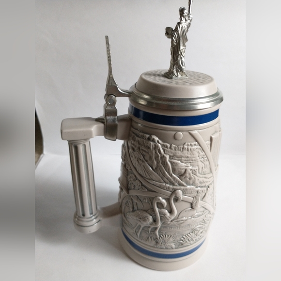 2002 America The Beautiful Collectable Stein w/ Original Box - Picture 8 of 12